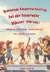Wir besuchen die Feuerwehr