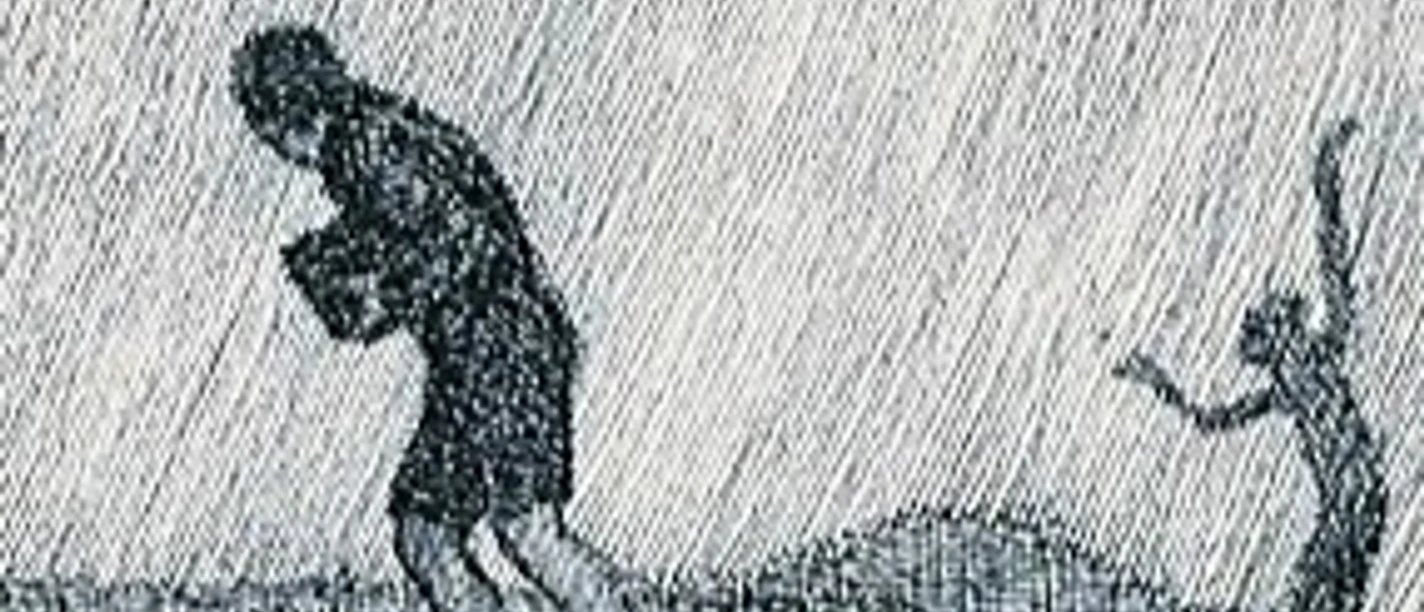 Der Knabe im Moor, Zeichnung um 1920 (G. Wedepohl)_bearbeitet, Ausschnitt quer.jpg