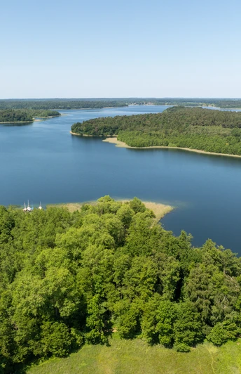 Luftaufnahme vom Küchensee in Groß Zecher Luftaufnahme vom Küchensee bei Groß Zecher.
