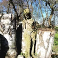 Sandsteinfigur bei Josenburg