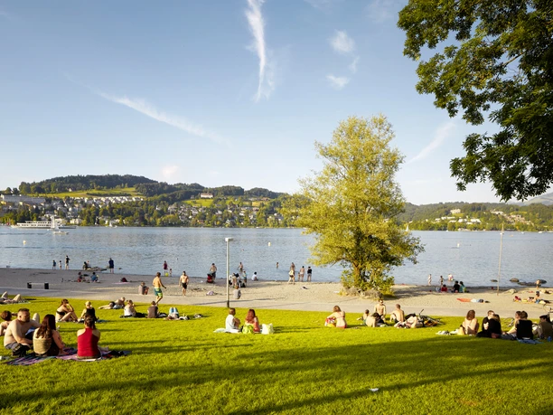 Aufschütte (Ufschötti) Luzern