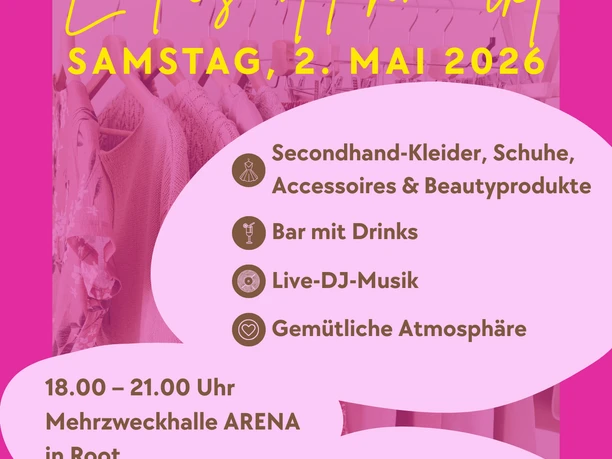 Flyer Ladies-Flohmarkt Mai 2026