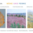 Ausstellung "Nähe und Ferne" Ausstellung "Nähe und Ferne"