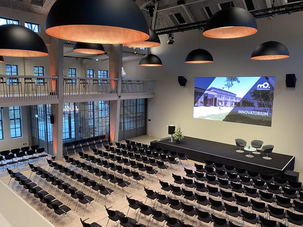 Blick auf die Bühne