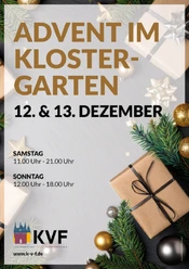 Advent im Klostergarten