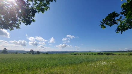 Vermscher Wanderweg - Ausblick