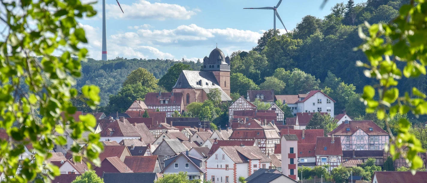 Rauschenberg mit Stadtkirche