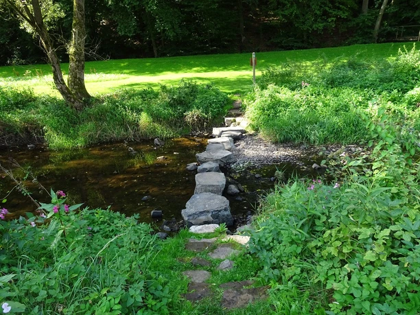 Butzmühlenweg - Überquerung der Nuhne