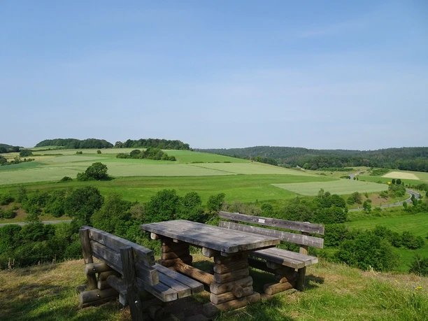 Butzmühlenweg - Blick vom Schmitteberg