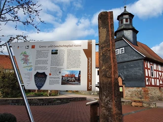 Geopfad am Inselplatz in Haine