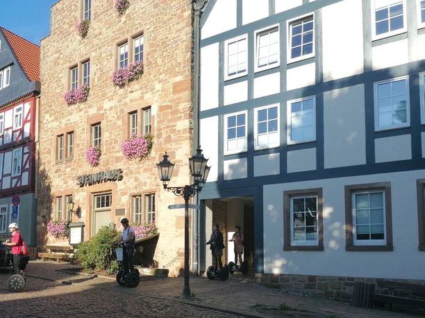 Mit dem Segway durch Frankenberg (Eder)