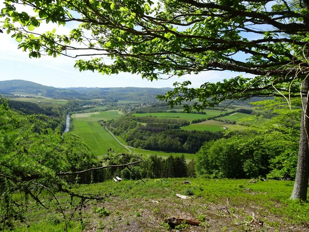 Blick vom Drachenflugplatz