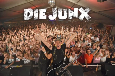Die Junx Band vor Publikum