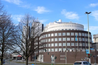 AWI Columbusstr(c)maja_herwig_WEB.jpg Blick auf das Alfred-Wegener-Institut, Helmholtz-Zentrum für Polar- und Meeresforschung