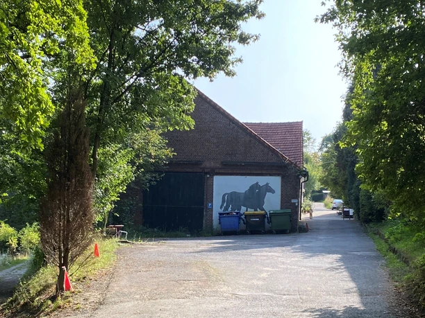 Familienwanderung zum Halfeshof mit dem Mettmanner Bürgermeister