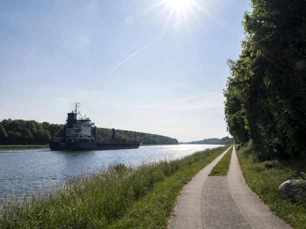 Radweg am NOK