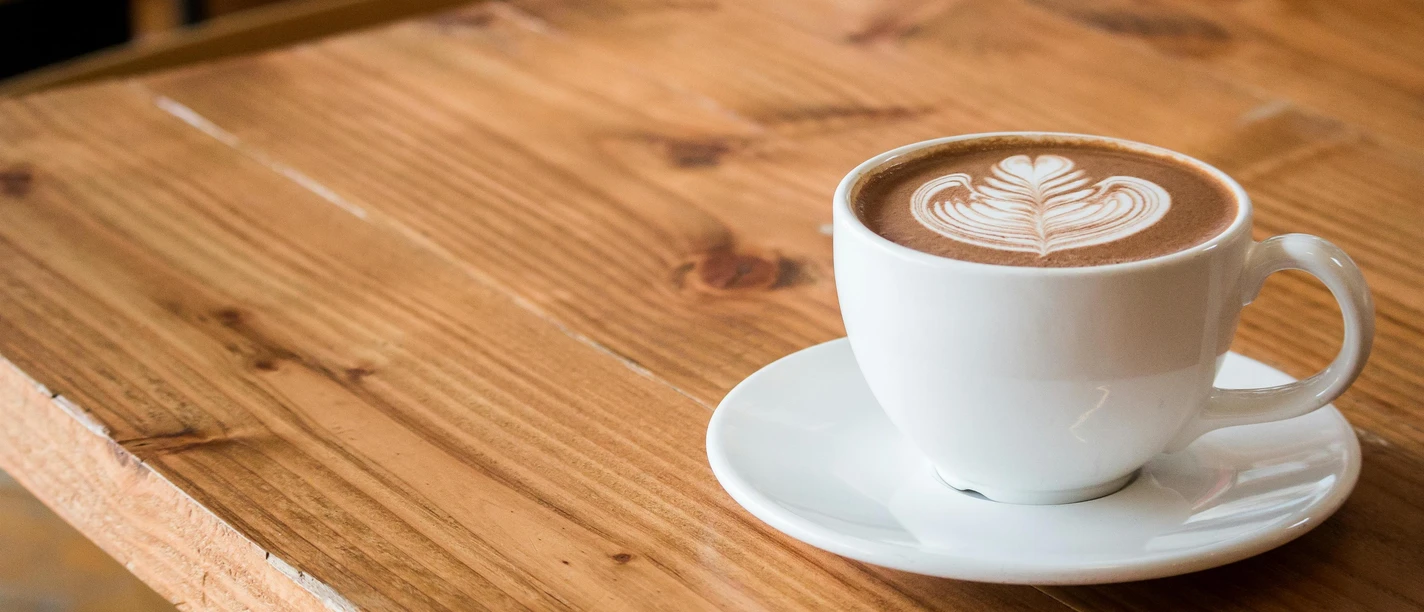 Caspar Heinrich Klinik Kaffee-Pause Nahaufnahme eines Kaffee´s mit schönem Milchschaum in der Caspar Heinrich Klinik.