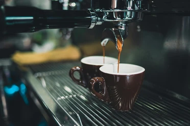 Marcus Klinik Kaffee-Pause Cafeteria in der Marcus Klinik Bad Driburg, wo es sehr schöne Torten und heiß Getränke gibt.