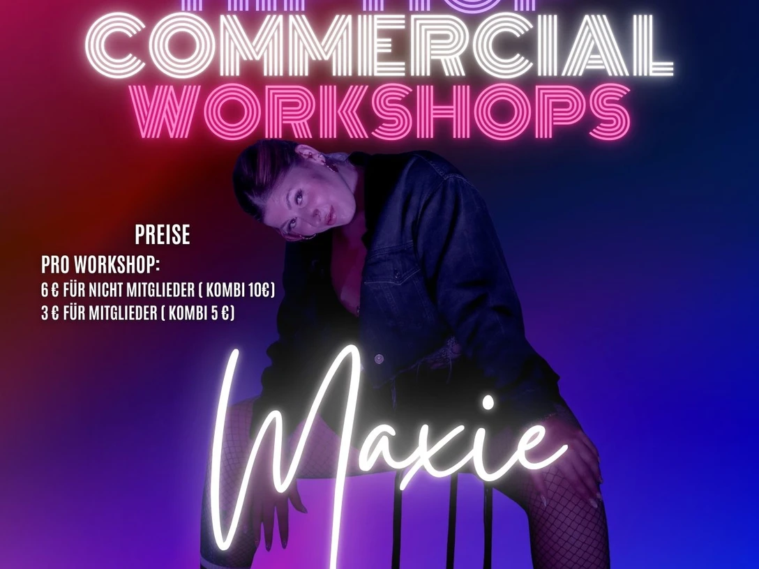 Blau Weiß Pink Trendig Neon Modern Party Werbung Ankündigung Flyer