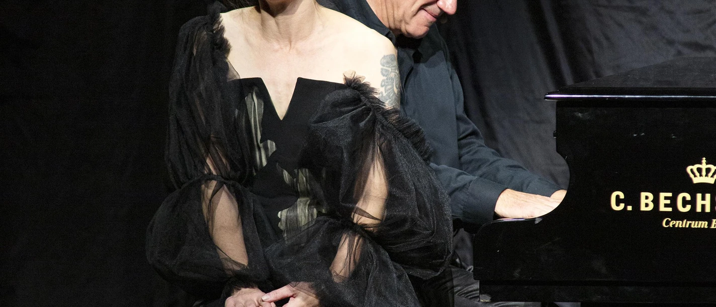 Meret Becker und Dietmar Löffler