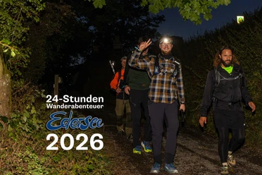 12. Ausgabe des 24-Stunden Wanderabenteuers Edersee