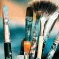 Kreativworkshop Pinsel in bunter Auswahl