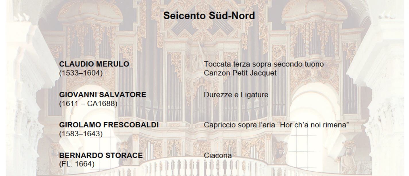 Orgelkonzert, Maurizio Croci