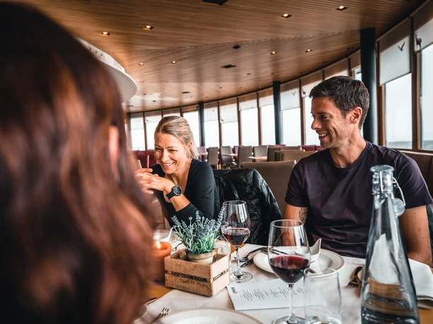 Z'Nacht im Restaurant Bellevue auf dem Pilatus