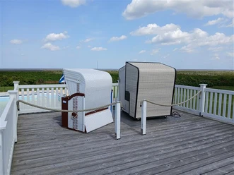 Strandkorbsauna