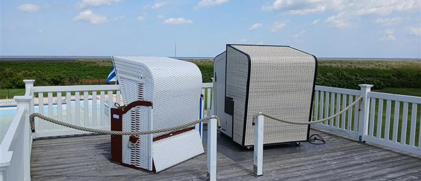 Strandkorbsauna