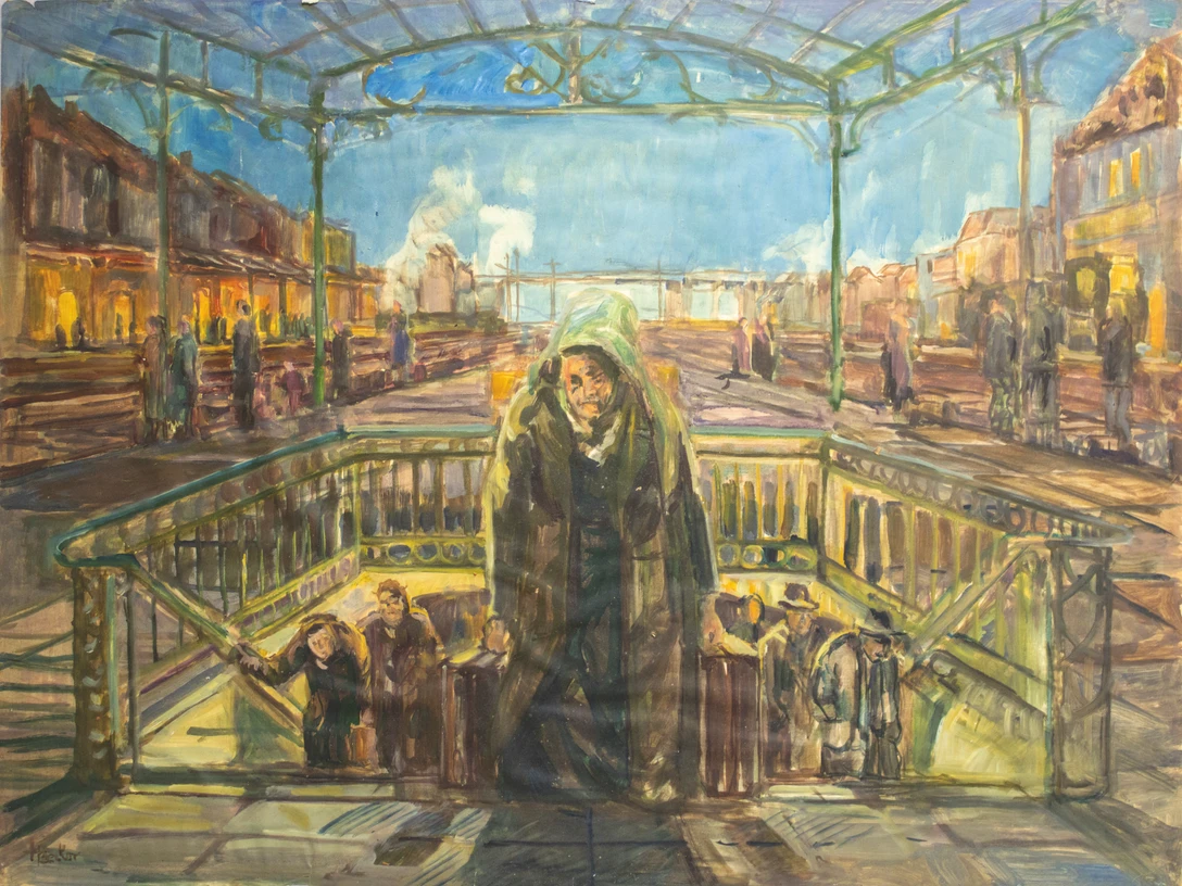 Hermann Becker Am Bahnsteig_A1.tif