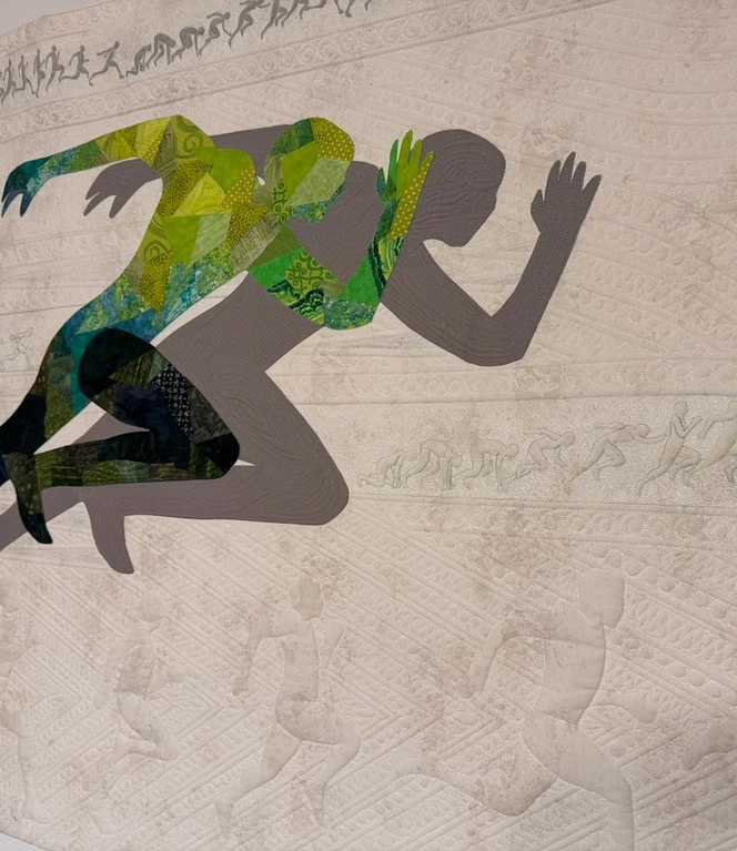 Quilt Der Sprinter von Birgit Schüller 11 ©Lambert Brand.jpg