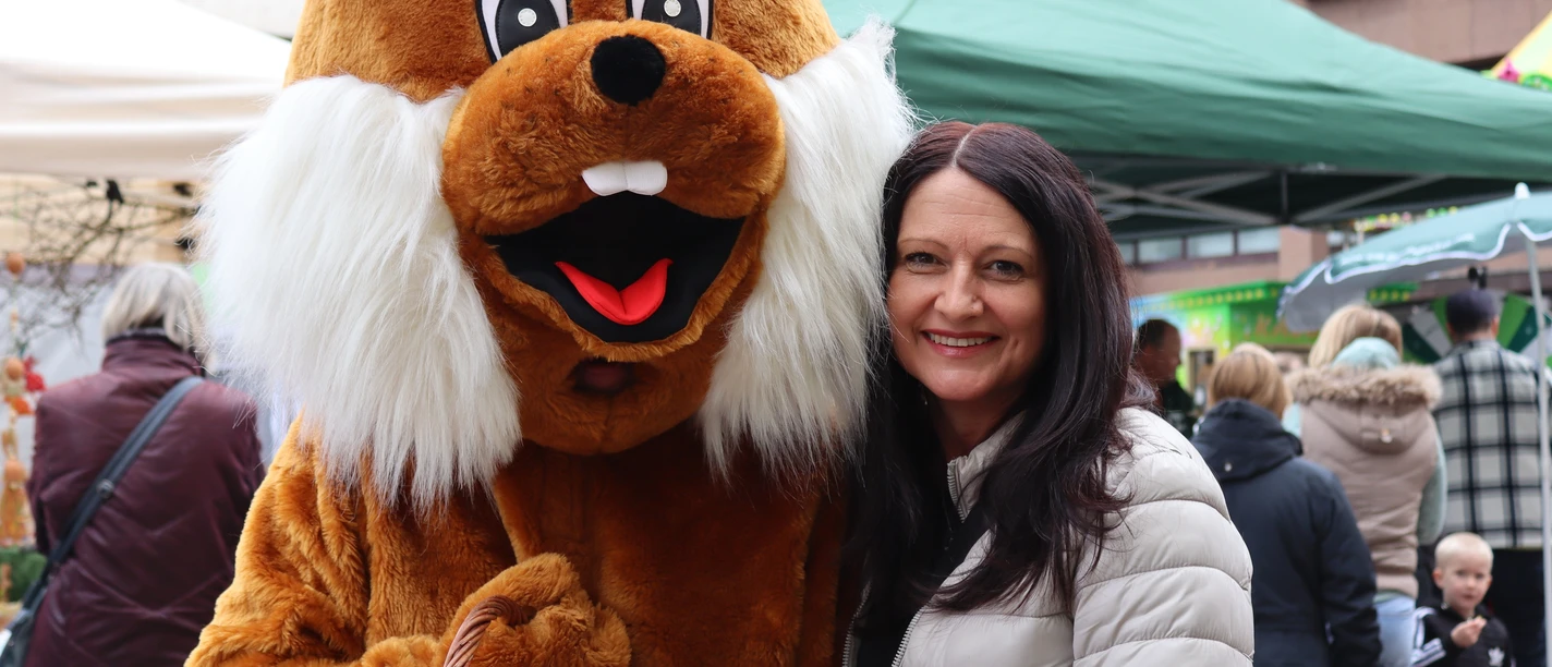 Osterhase mit Zorica_koe