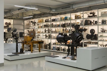 Schaudepot des Filmmuseums Potsdam