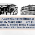 Plakat.png Plakat mit schwarz-weiß Abbildungen vom Bahnhof Schloß Holte