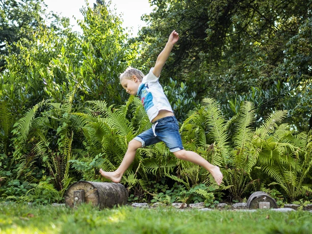 Barfußpfad Michael-Ende-Kurpark