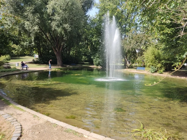 Weiher im Freizeitpark