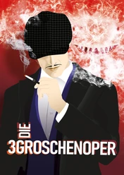 Die Dreigroschenoper - Plakatillustration Die Dreigroschenoper - Plakatillustration