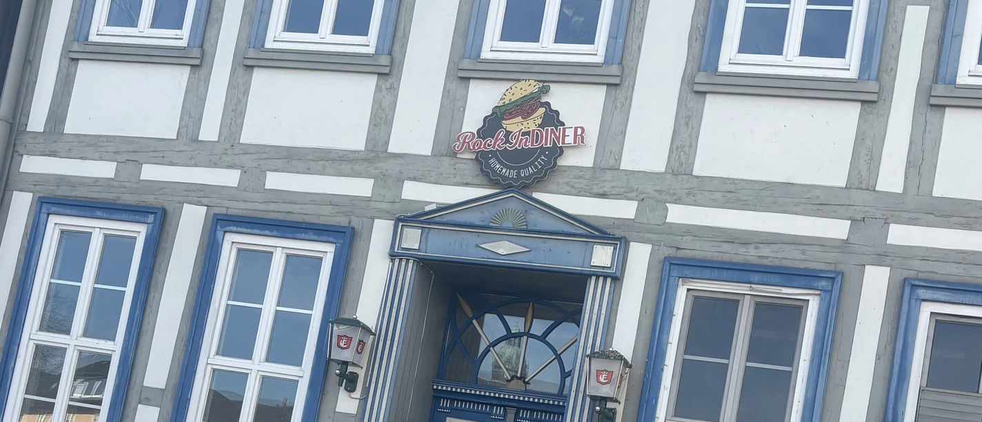 Front view of Danny's Rock In Diner
