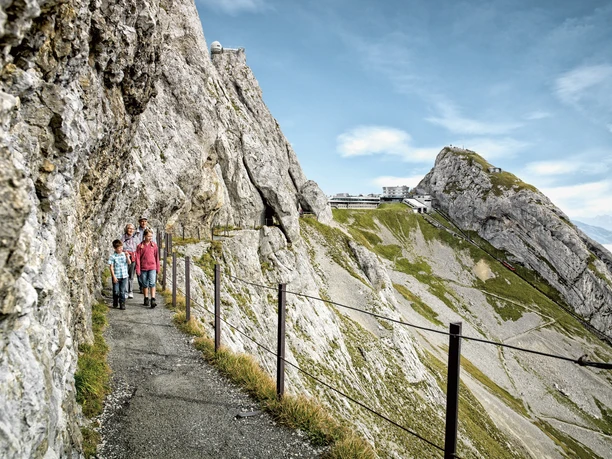 Blumenpfad zwischen Pilatus-Kulm und Tomlishorn