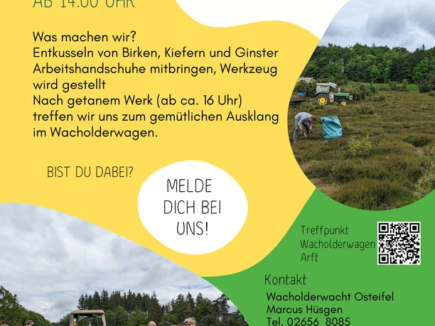 Plakat Natur Schutz treffen