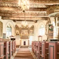 Innenaufnahme der Oeser Kirche