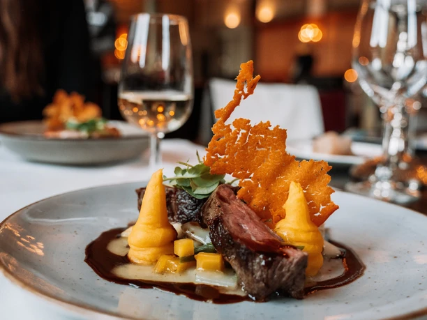 Culinary delights at the Pilatus-Kulm restaurant