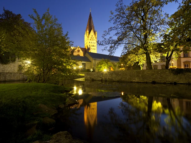 Paderborn bei Dämmerung