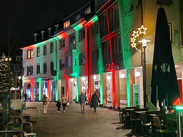 Meschede Fußgängerzone (abends)