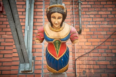 Stadtansichten von Bremerhaven Galionsfigur