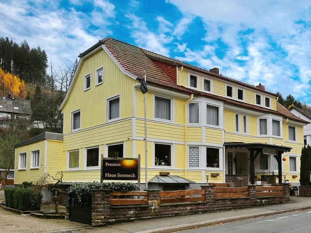 Pension Sonneck in Wildemann - Hausansicht Pension Sonneck in Wildemann - Hausansicht
