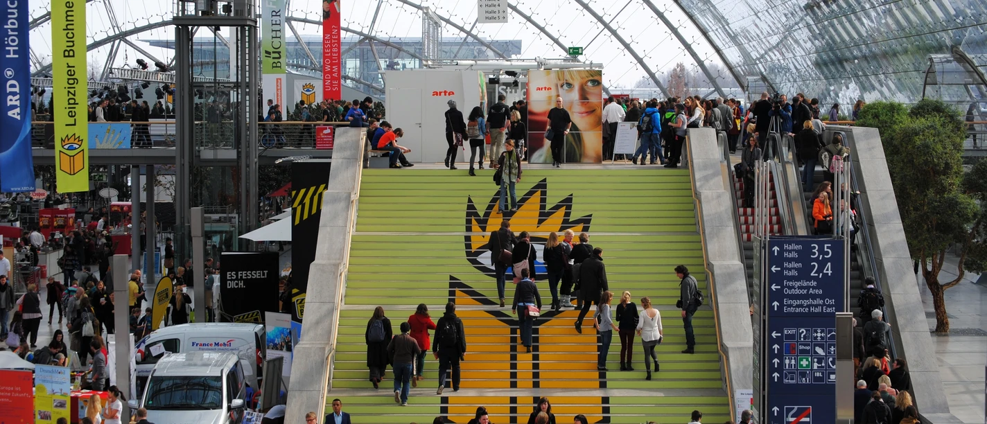 Leipziger Buchmesse - Glashalle