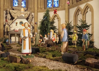 Krippe Paderborner Dom