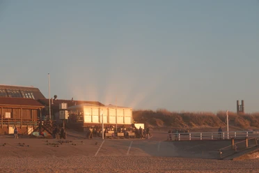 Sunset Beach in der Abendsonne